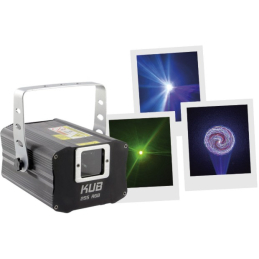 Lasers multicolore - BoomTone DJ - KUB 255 RGB