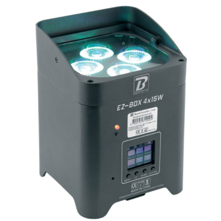 Projecteurs sur batteries - BoomTone DJ - EZBOX Pack