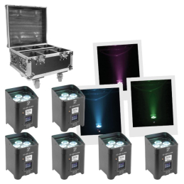 Projecteurs sur batteries - BoomTone DJ - EZBOX Pack