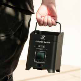 	Projecteurs sur batteries - BoomTone DJ - EZ-BOX 4x15W