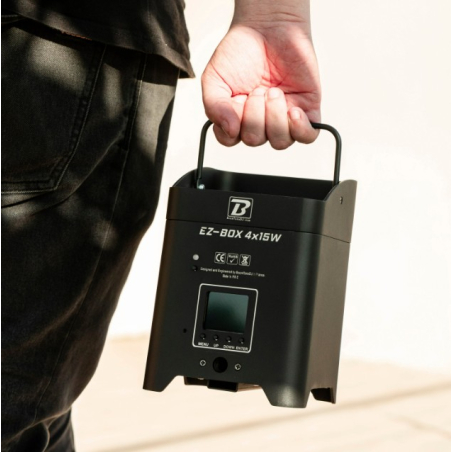 Projecteurs sur batteries - BoomTone DJ - EZ-BOX 4x15W