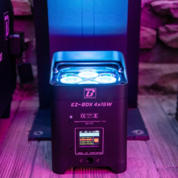 	Projecteurs sur batteries - BoomTone DJ - EZ-BOX 4x15W