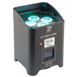 	Projecteurs sur batteries - BoomTone DJ - EZ-BOX 4x15W