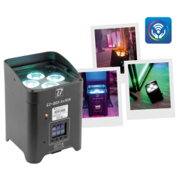 Projecteurs sur batteries - BoomTone DJ - EZ-BOX 4x15W