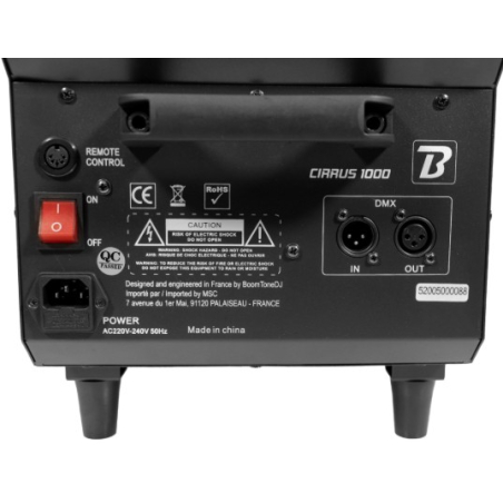 Machines à fumée lourde - BoomTone DJ - Cirrus 1000