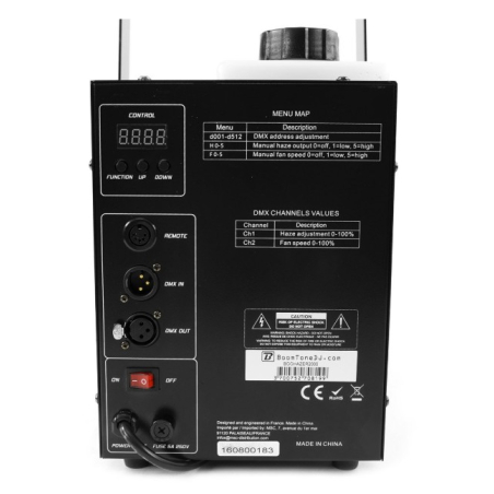 Machines à brouillard - BoomTone DJ - Hazer 2000
