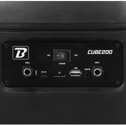 	Enceintes Bluetooth Portables - BoomTone DJ - CUBE 200