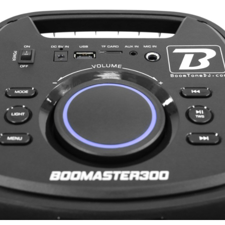 Enceintes Bluetooth Portables - BoomTone DJ - BOOMaster 300