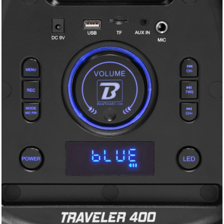 Enceintes Bluetooth Portables - BoomTone DJ - Traveler 400
