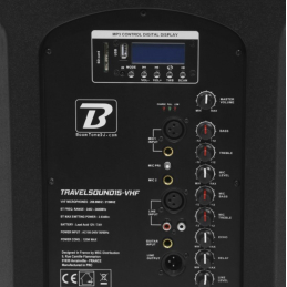 	Sonos portables sur batteries - BoomTone DJ - TravelSound15-VHF