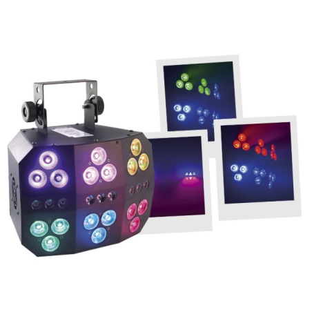 Jeux de lumière LED - BoomTone DJ - 6 Pack LED PAR