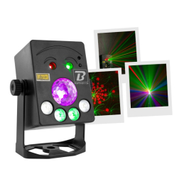 Jeux de lumière LED - BoomTone DJ - LightShow-BAT