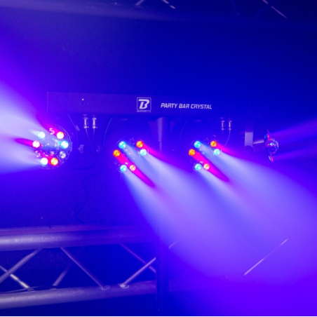 Projecteurs PAR LED Wash - BoomTone DJ - Party Bar Crystal MKII