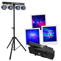 Projecteurs PAR LED - BoomTone DJ - Party Bar Crystal MKII