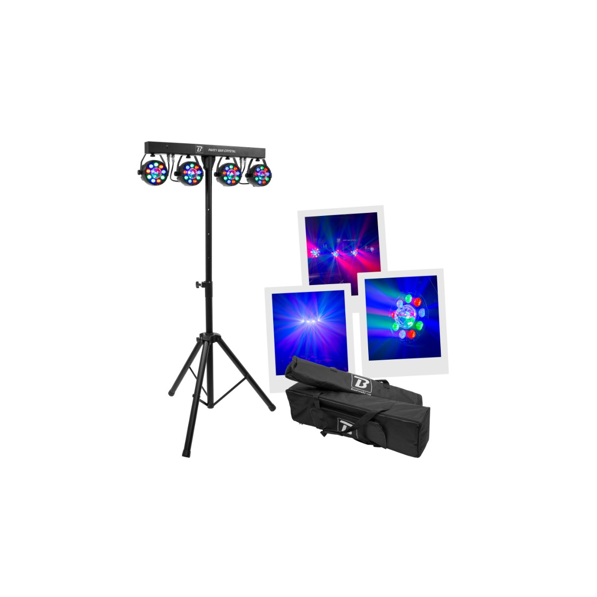 Projecteurs PAR LED Wash - BoomTone DJ - Party Bar Crystal MKII