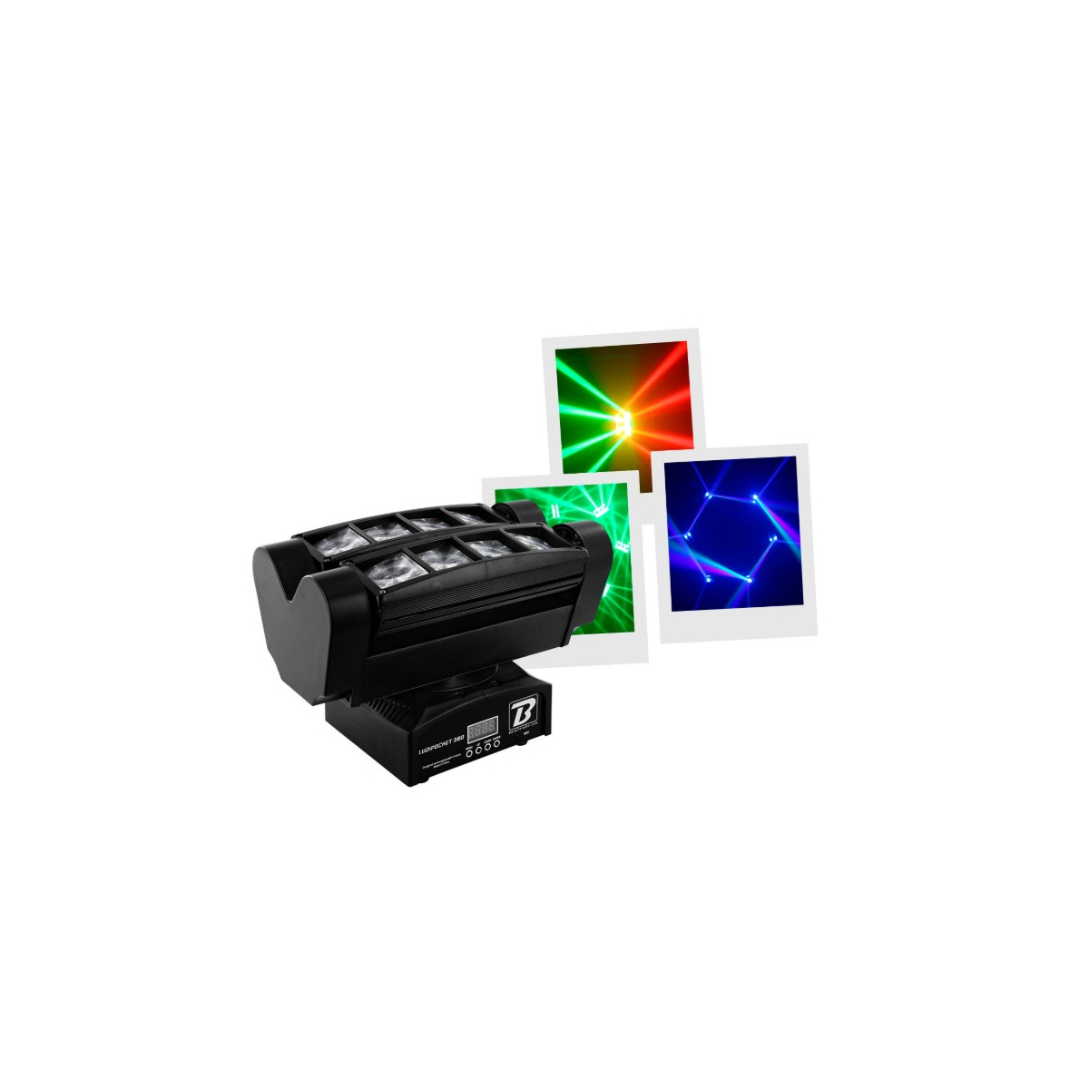 Jeux de lumière LED - BoomTone DJ - Ludipocket 360