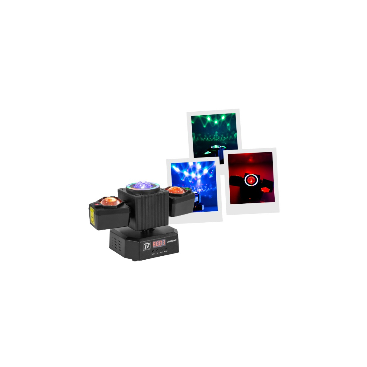 Jeux de lumière LED - BoomTone DJ - UFO Wing