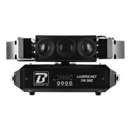 	Jeux de lumière LED - BoomTone DJ - Ludipocket TRI 360