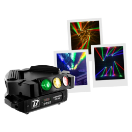 Jeux de lumière LED - BoomTone DJ - Ludipocket TRI 360