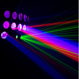 	Jeux de lumière LED - BoomTone DJ - Starlight-LZR