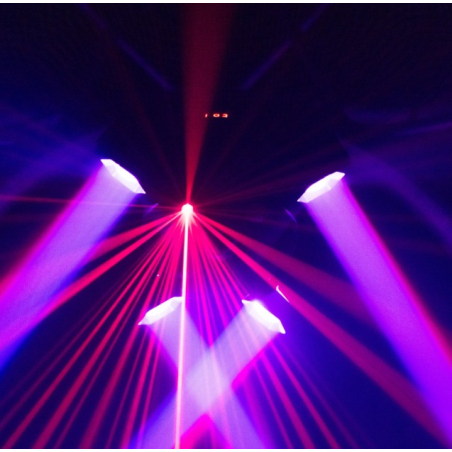 Jeux de lumière LED - BoomTone DJ - UFO-Quad