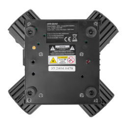 	Jeux de lumière LED - BoomTone DJ - UFO-Quad