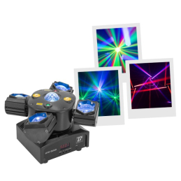 Jeux de lumière LED - BoomTone DJ - UFO-Quad