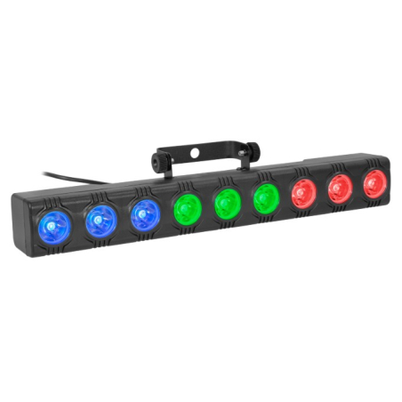 Barres led RGB - BoomTone DJ - ColorBar 9x3W RGB
