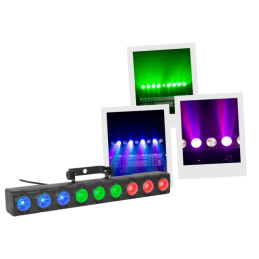 Barres led RGB - BoomTone DJ - ColorBar 9x3W RGB