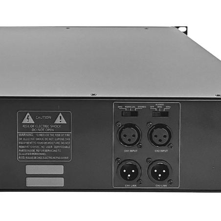 Ampli Sono stéréo - Definitive Audio - AD 1800X