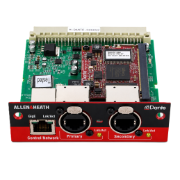 	Accessoires consoles de mixage - Allen & Heath - M-DANTE