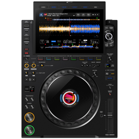 Platines DJ à plats - Pioneer DJ AlphaTheta - Pack CDJ-3000X + housse...