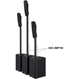 	Tubes enceintes - QSC Pro Audio - KC-SP14 BK (Noir)