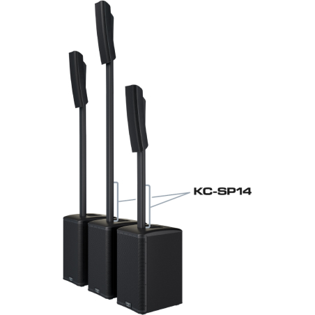 Tubes enceintes - QSC Pro Audio - KC-SP14 BK (Noir)