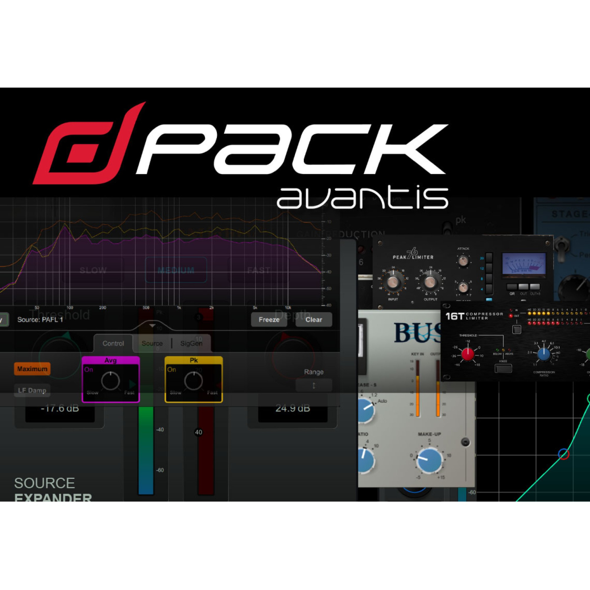 Logiciels Mix - Allen & Heath - AVANTIS-DPACK