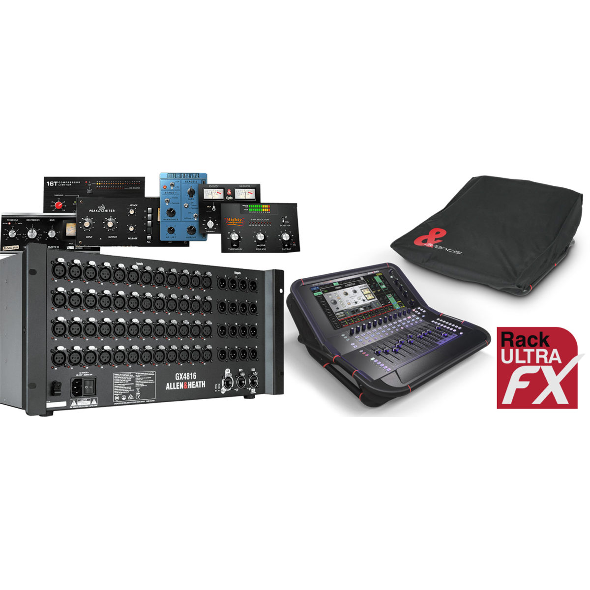 Tables de mixage numériques - Allen & Heath - AVANTIS-SOLO-U-PACK-I