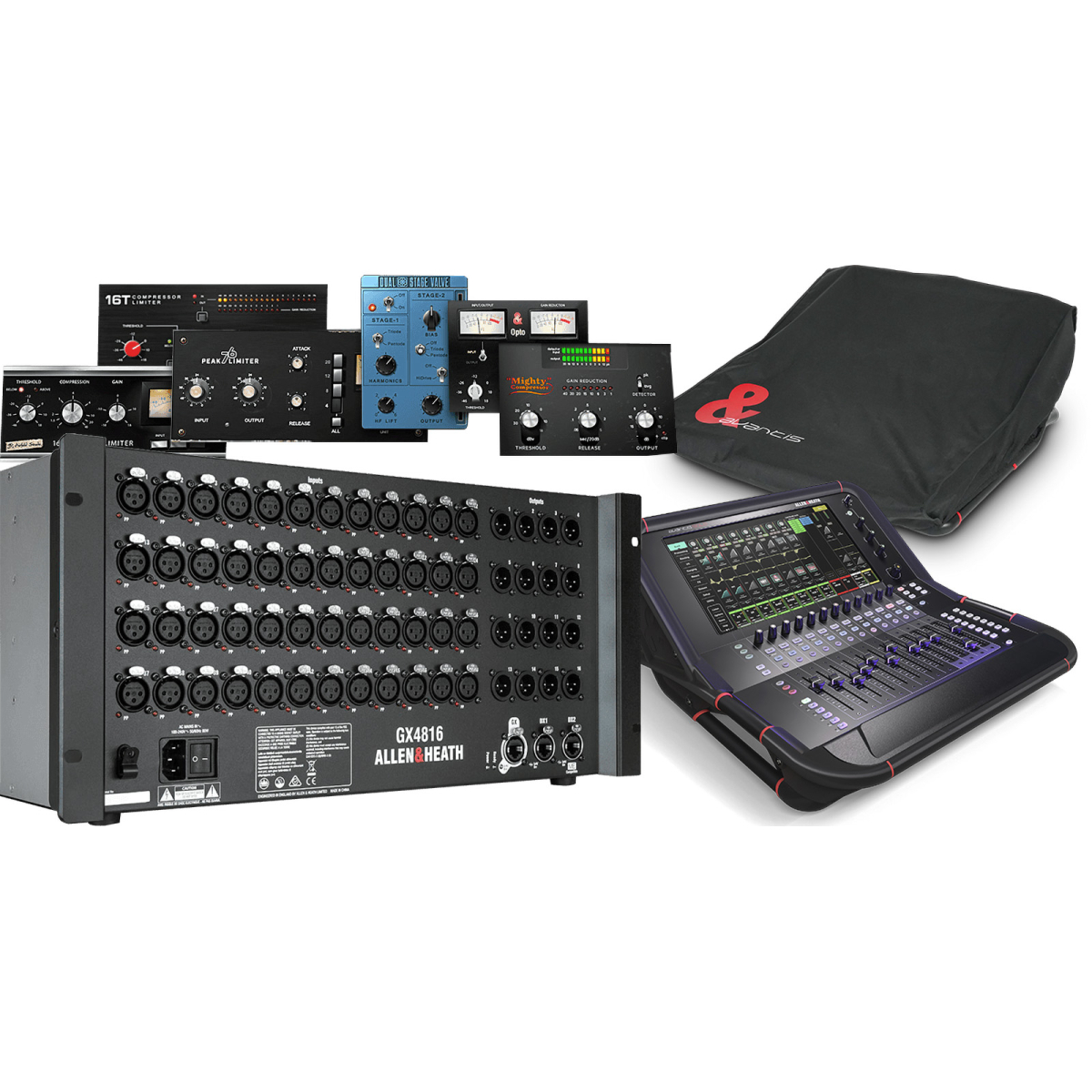 Tables de mixage numériques - Allen & Heath - AVANTIS-SOLO-PACK-IO