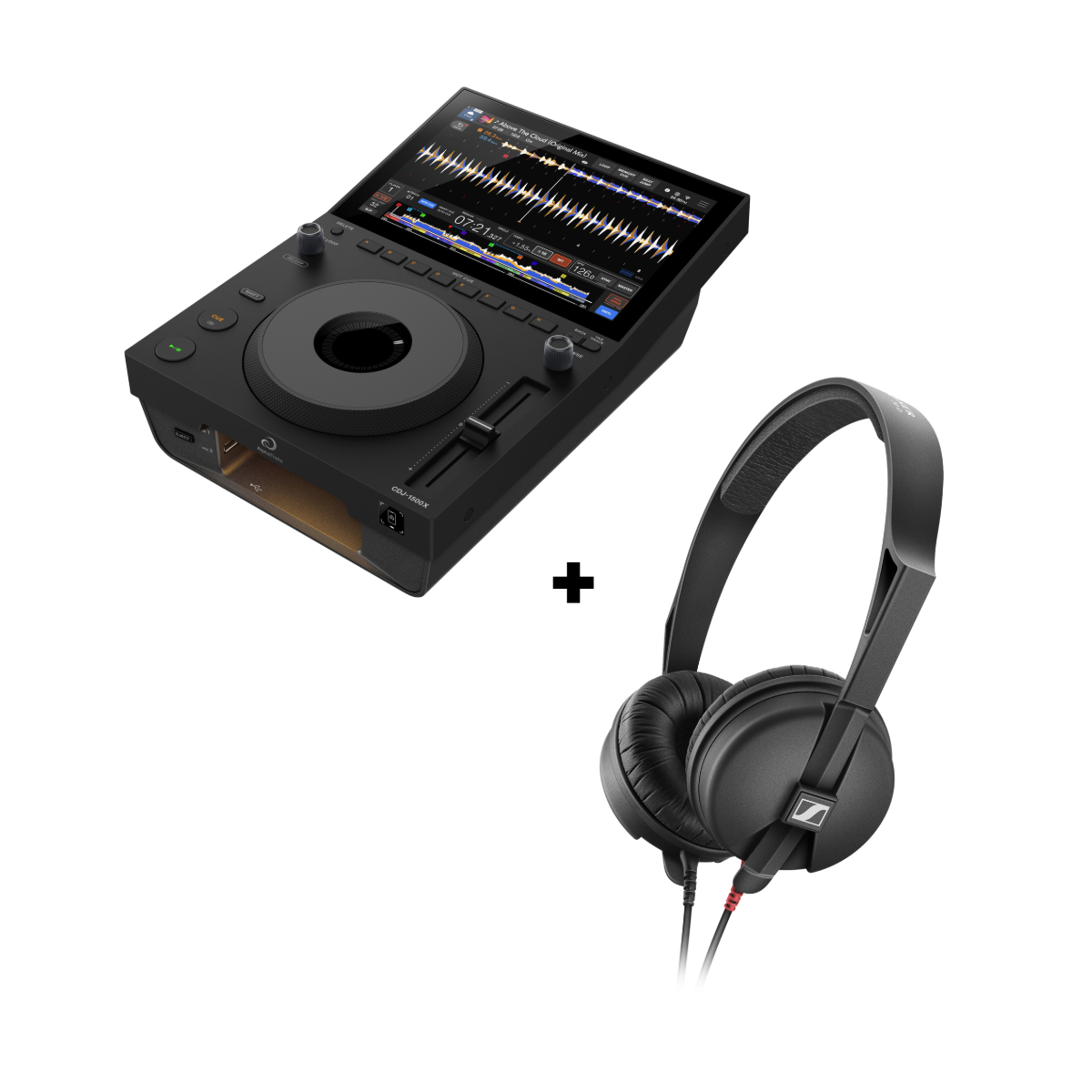 Packs DJ - Pioneer DJ AlphaTheta - Pack CDJ-1500X + HD 25 Light
