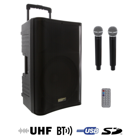 Sonos portables sur batteries - Power Acoustics - Sonorisation - TAKY 12 MEDIA G2