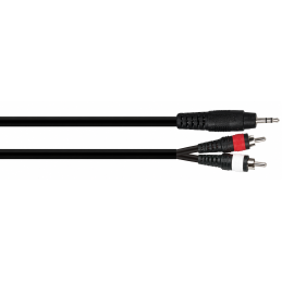 	Câbles JACK 3,5 / RCA - Power Acoustics - Accessoires - CAB 2062 (1,5m)