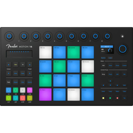 Controleurs midi USB - Fender Studio - Motion 16
