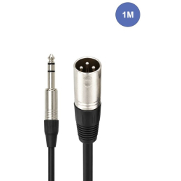 Câbles JACK 6,35 / XLR - Power Acoustics - Accessoires - CAB 2027 (1m)