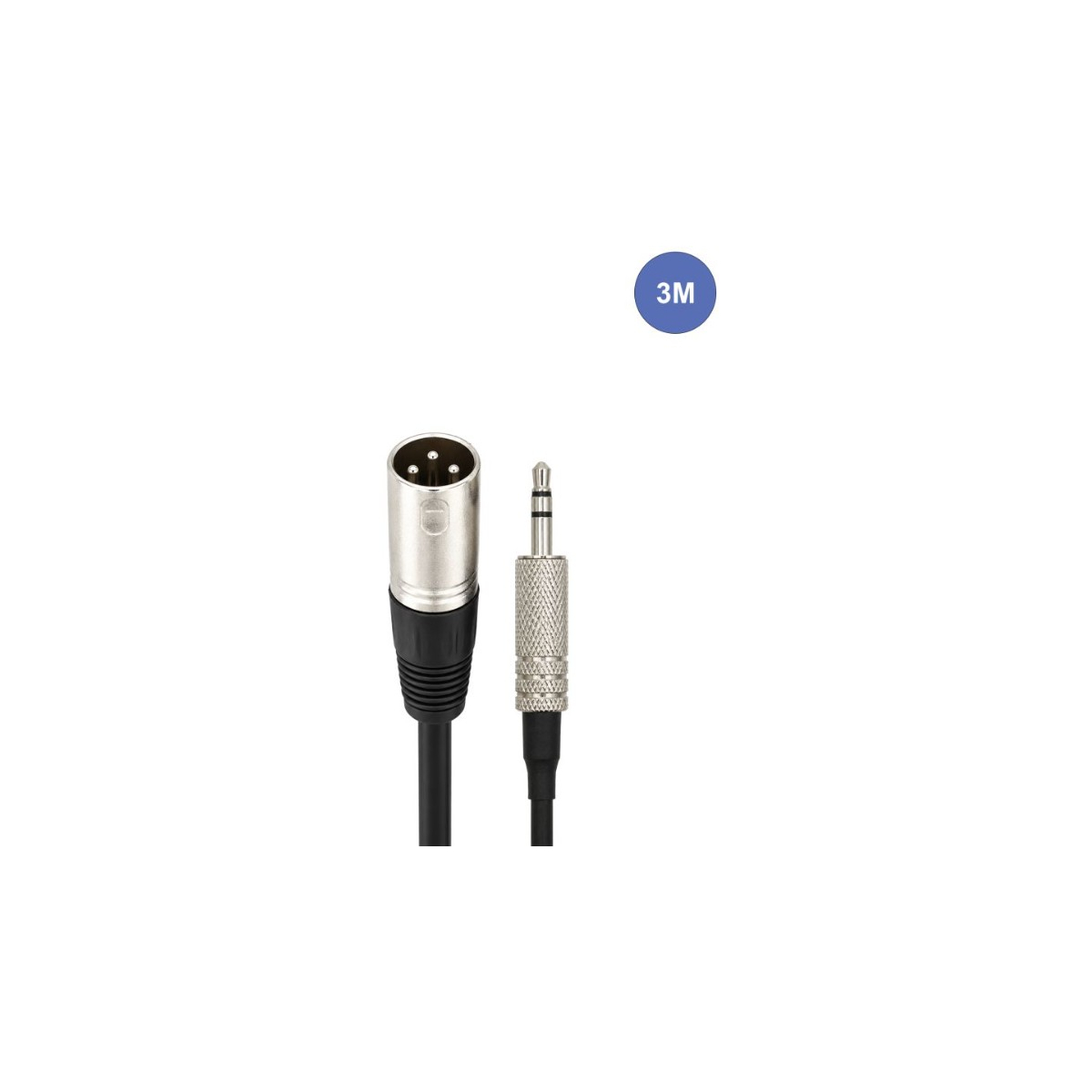 Câbles JACK 3,5 / XLR - Power Acoustics - Accessoires - CAB 2161 (3m)