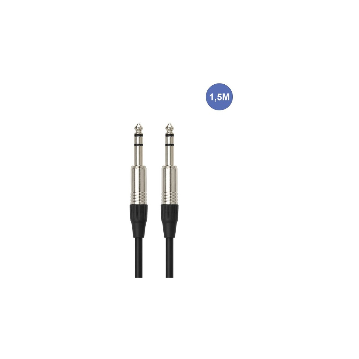 Câbles JACK 6,35 / JACK 6,35 - Power Acoustics - Accessoires - CAB 2009 (1,5m)