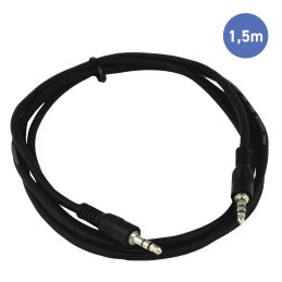 	Câbles JACK 3,5 / JACK 3,5 - Power Acoustics - Accessoires - CAB 2058 (1,5m)