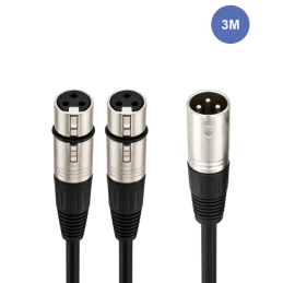 Câbles XLR / XLR - Power Acoustics - Accessoires - CAB 2117 (3m)