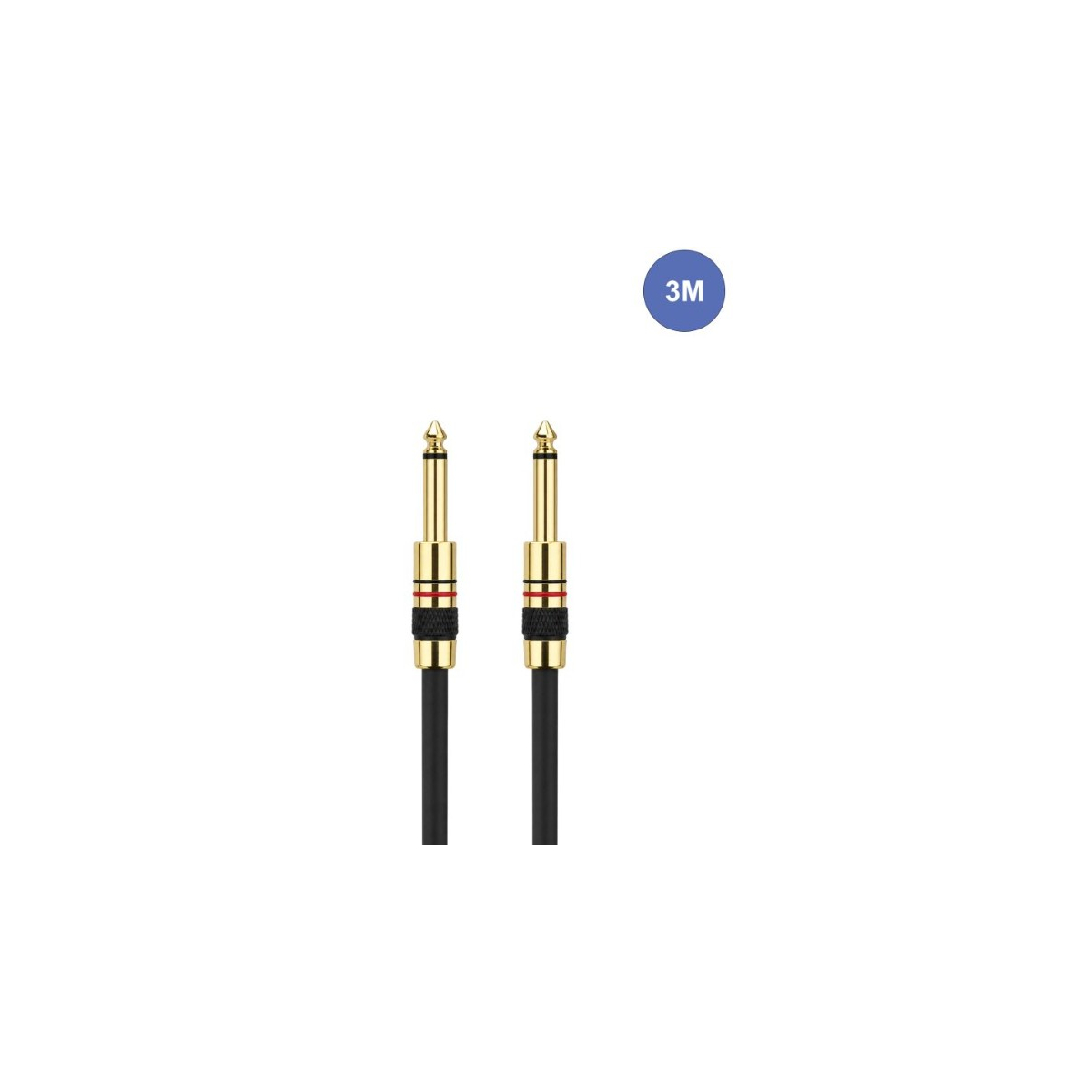 Câbles JACK / JACK instruments - Power Acoustics - Accessoires - CAB 2013 (3m)
