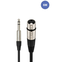 Câbles JACK 6,35 / XLR - Power Acoustics - Accessoires - CAB 2033 (6m)