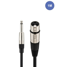 Câbles JACK 6,35 / XLR - Power Acoustics - Accessoires - CAB 2023 (1m)