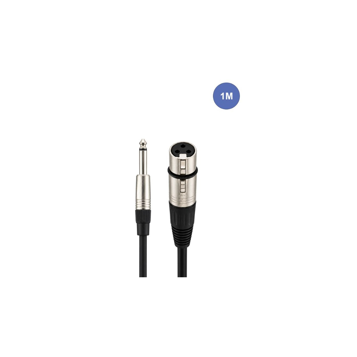Câbles JACK 6,35 / XLR - Power Acoustics - Accessoires - CAB 2023 (1m)